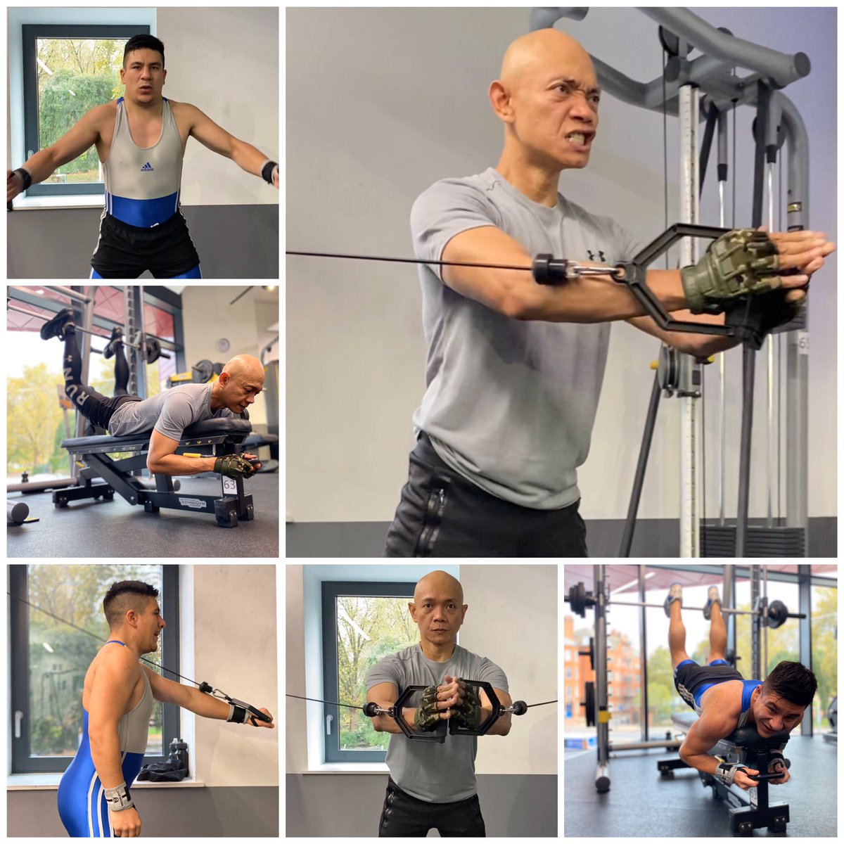 MirzaMalik's tweet photo. Working off some aggression with this #beast. #awesome #bodybuilders #bodybuilding #fit #fitfam #fitover20 #fitover40 #fitoverforty #fitovertwenty #fitguys #fitness #guns #gymbuddies #gymfit #gymfriends #gymguys #inspiration #latinmuscleboyproject #motivation #training #workout https://t.co/Ex7xxFUbbQ