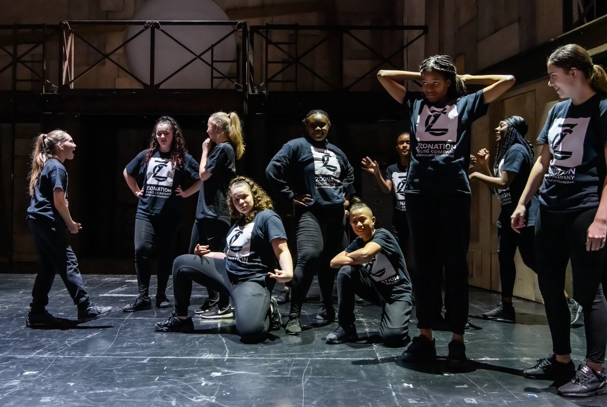 brumhippodrome's tweet photo. Our #ZYCBrum is @ZooNationUK's first young company outside London & is made up of the most talented young Hip-Hop dancers in the city.
They put on a Curtain Raiser ahead of Some Like it Hip-Hop that they created with @ZooNationUK about the theme of knife crime in Birmingham. https://t.co/rKmU9Bqw3k