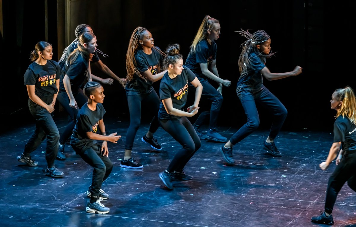 brumhippodrome's tweet photo. Our #ZYCBrum is @ZooNationUK's first young company outside London & is made up of the most talented young Hip-Hop dancers in the city.
They put on a Curtain Raiser ahead of Some Like it Hip-Hop that they created with @ZooNationUK about the theme of knife crime in Birmingham. https://t.co/rKmU9Bqw3k
