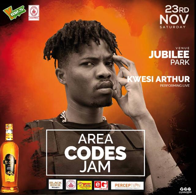 AbrAnte3_FoXy's tweet image. Kumasi will shutdown this November don&apos;t miss out @y1025fm presents  #BlackRockAreaCodes is gonna be fire 🔥 🔥 🔥 🔥 #YArmy #YElites