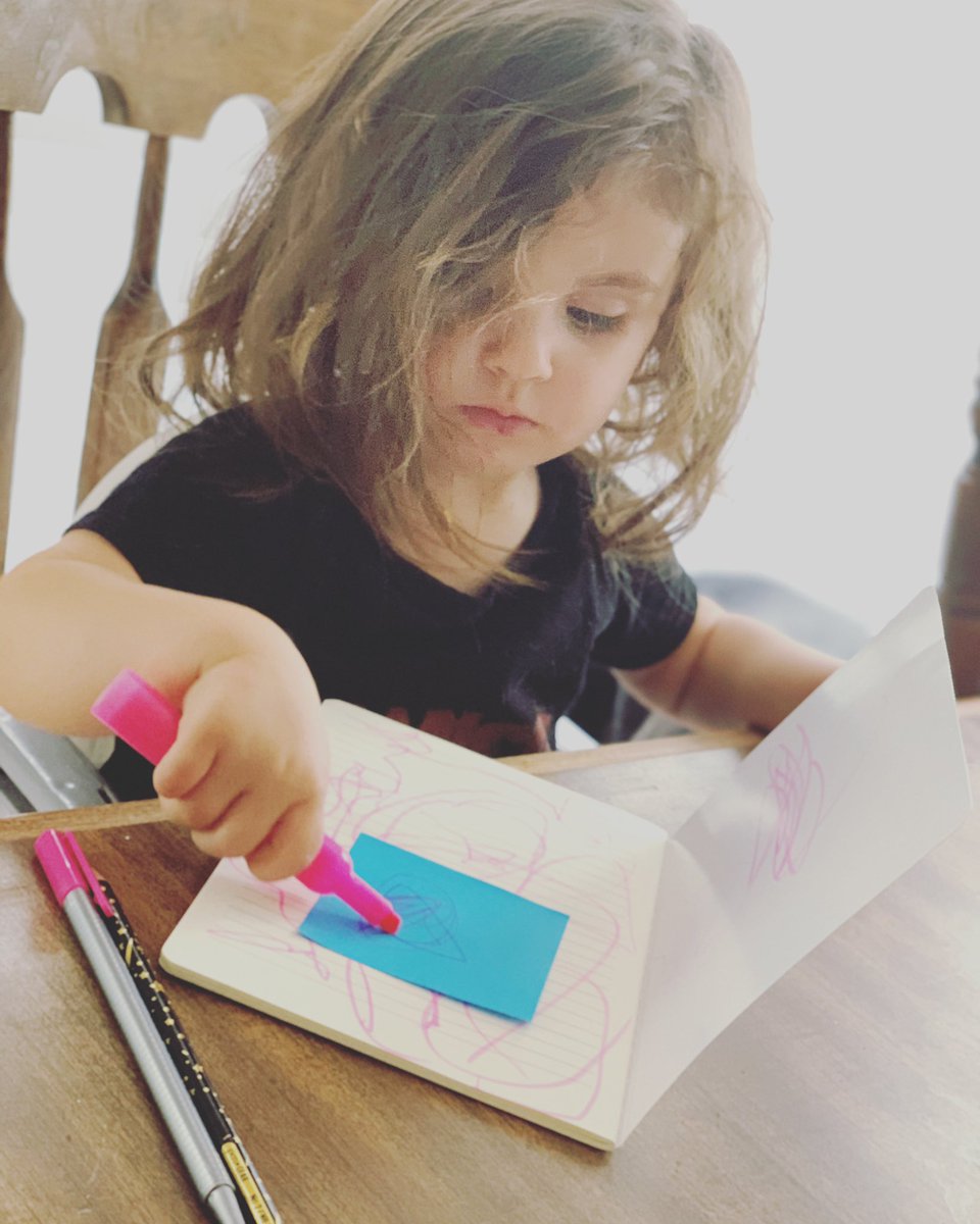 JDBrewerBooks's tweet image. Happy Nanowrimo on this glorious Sunday. She brought me my journal. I gave her one of her own. Getting some writing in between uncapping and recapping pens. #nanowrimo #heardlings