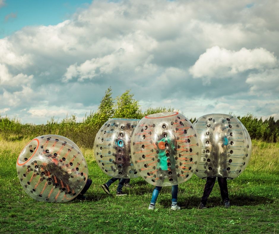 Waterwalkerz's tweet photo. Climb into The Lakes Rookley inflatable Waterwalkerz zorbs and revel in organised mayhem with hilarious games including sumo, tag and extra-wacky zorb football! Order your own Waterwalkerz Zorb at https://t.co/FX8qgXOb3R and start the fun begin! https://t.co/YhJ5W2BSHr #zorbing https://t.co/jLOihebWrd