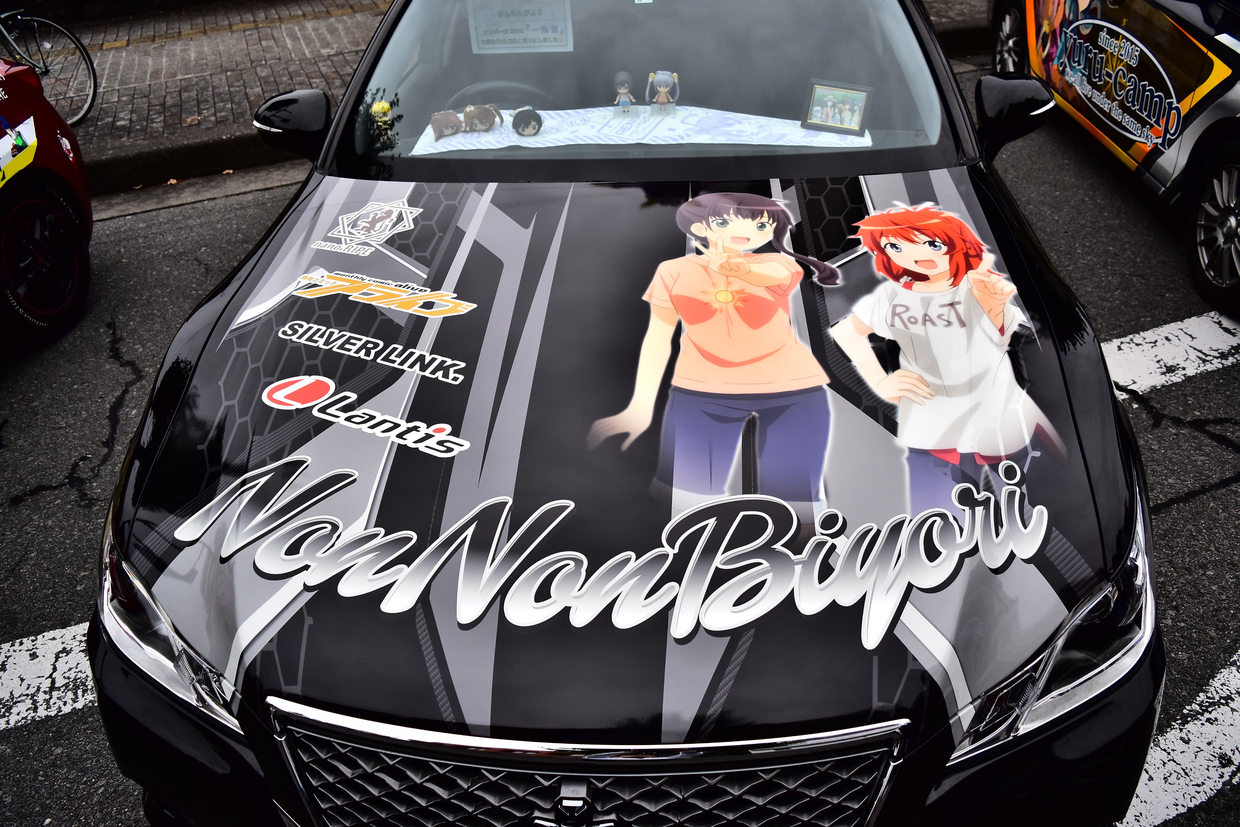 تويتر Fugi ふぎ Illustration Live2d Designer على تويتر 黒塗りにゃんぱす号 のんのんびより合わせできてうれしい 丘フェス 痛車 T Co Vixfsid1te