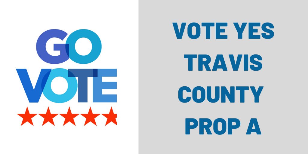 Tuesday is Election Day! Find your closest polling location here: bit.ly/2oZys4p and vote YES on Travis County Prop A, which will renovate the Expo Center, WITHOUT raising taxes.