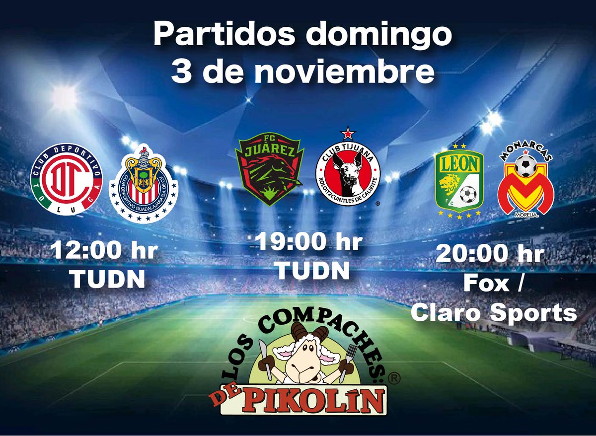 Hoy termina la jornada 1⃣7⃣ y no queremos que te pierdas ningún partido, te compartimos los horarios. ⚽️🥅