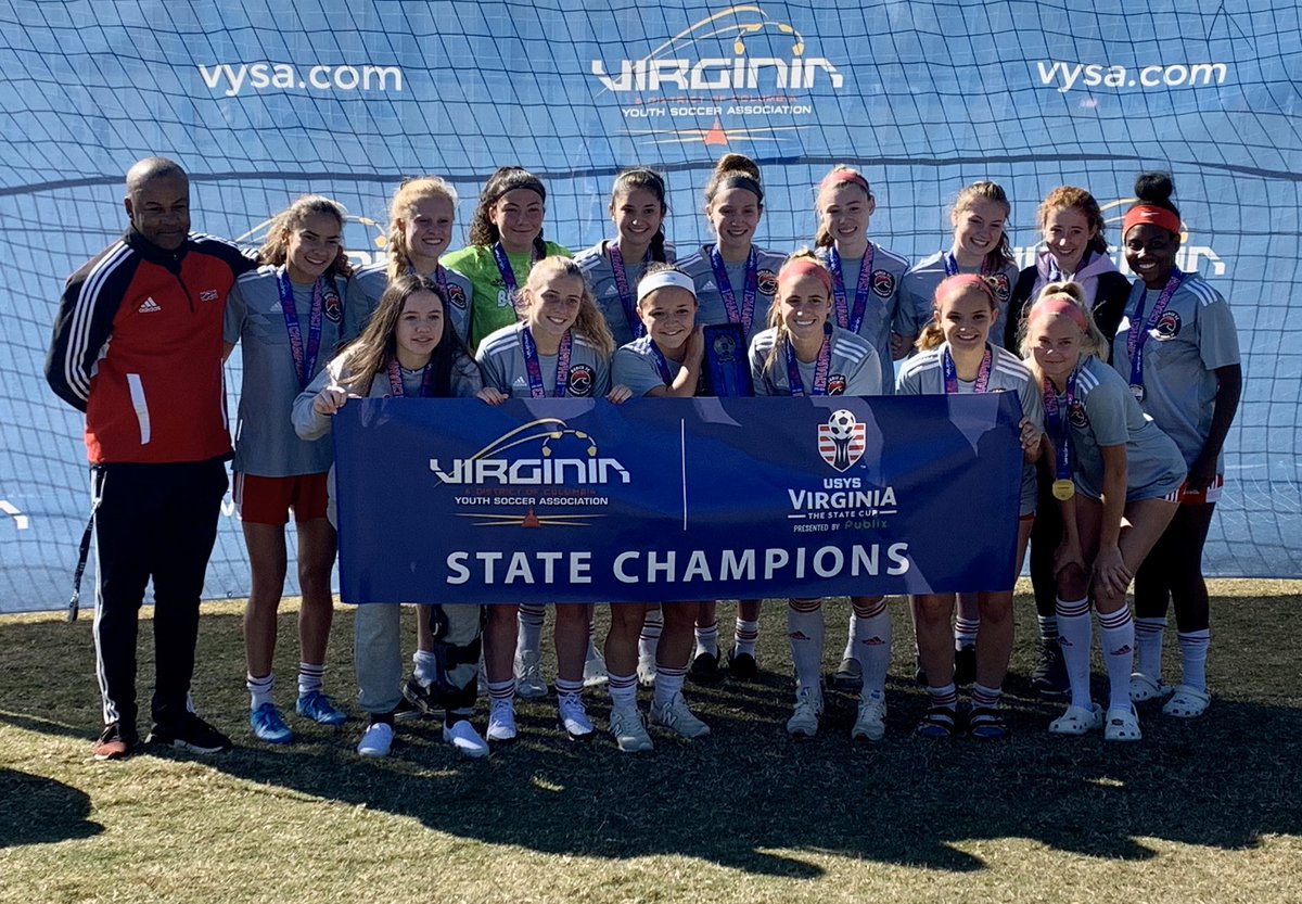 beachfc03gred's tweet photo. STATE CUP CHAMPIONS!!! Incredibly competitive and exciting match to watch with some beautiful soccer played by both teams. The girls got the dub and are bringing some bling home! #bfcrollcall #beachfcproud @vayouthsoccer https://t.co/r0jDRsRReQ
