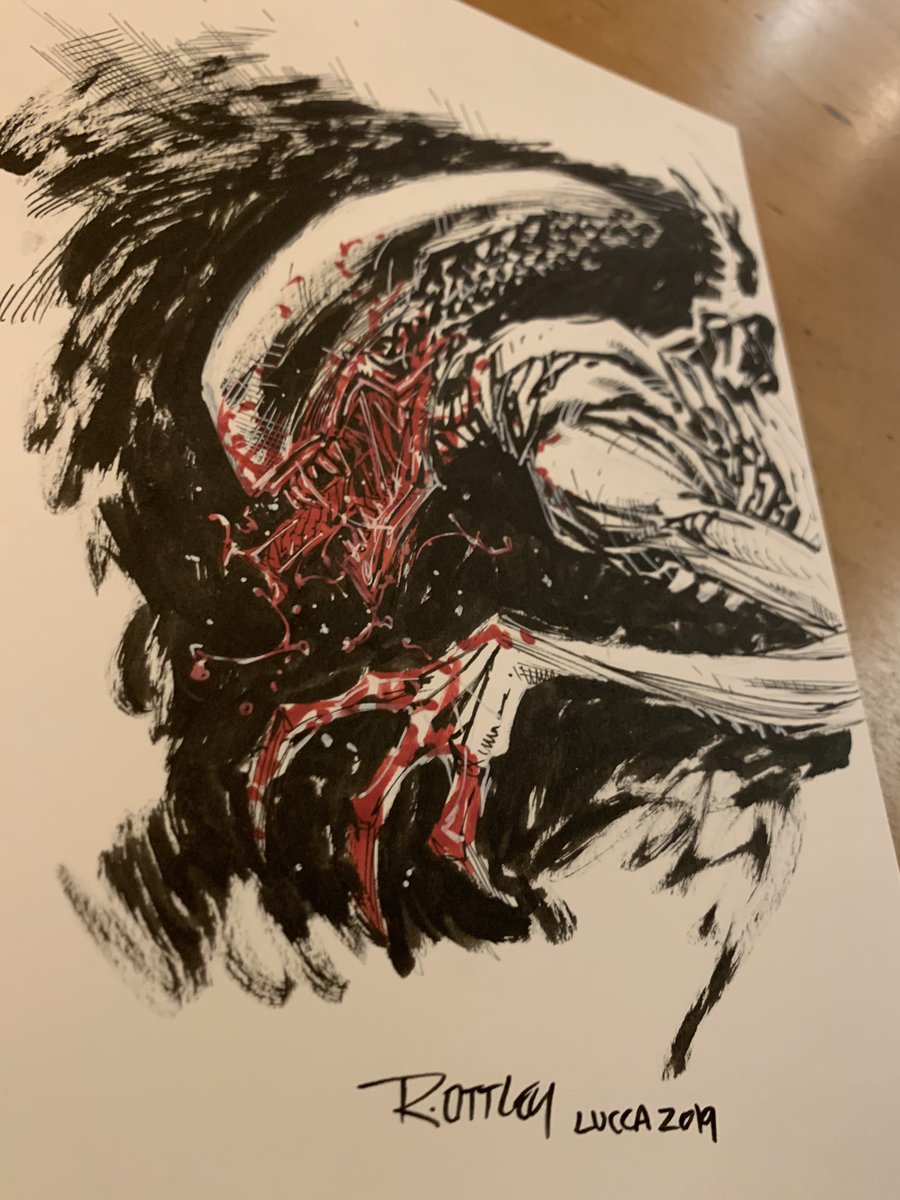 Alien. Did for a twitch stream. #LuccaComics2019