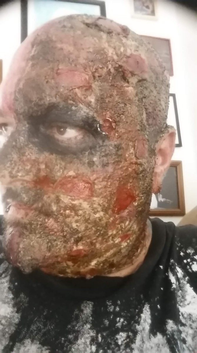Deathcheff666's tweet photo. Probably the most successful burn FX I've accomplished!! https://t.co/2gGmajInNa