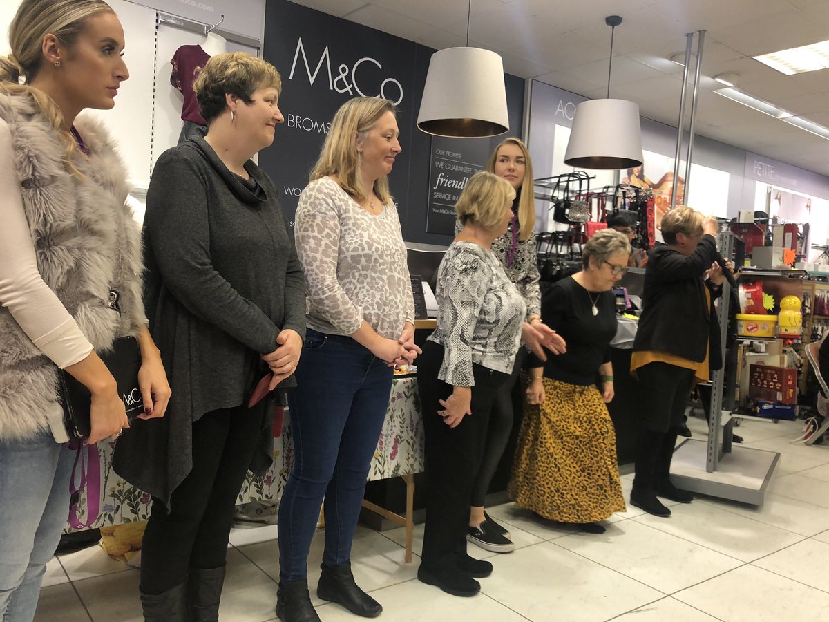 CatshillN's tweet photo. Lovely afternoon supporting @PrimroseHospice at the @mandco_fashion Fashion Show 
The models were fantastic &amp; the staff amazing to pull off the event @rodjameslaight @CatshillT @CllrKarenMay https://t.co/VQ9MvHDURM