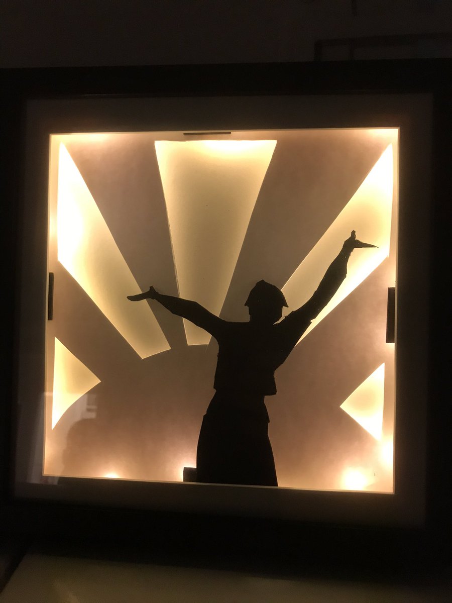 eyecatchingart's tweet image. Shadow box workshop @EghamMuseum  on Friday was great fun. Check out the amazing work made!