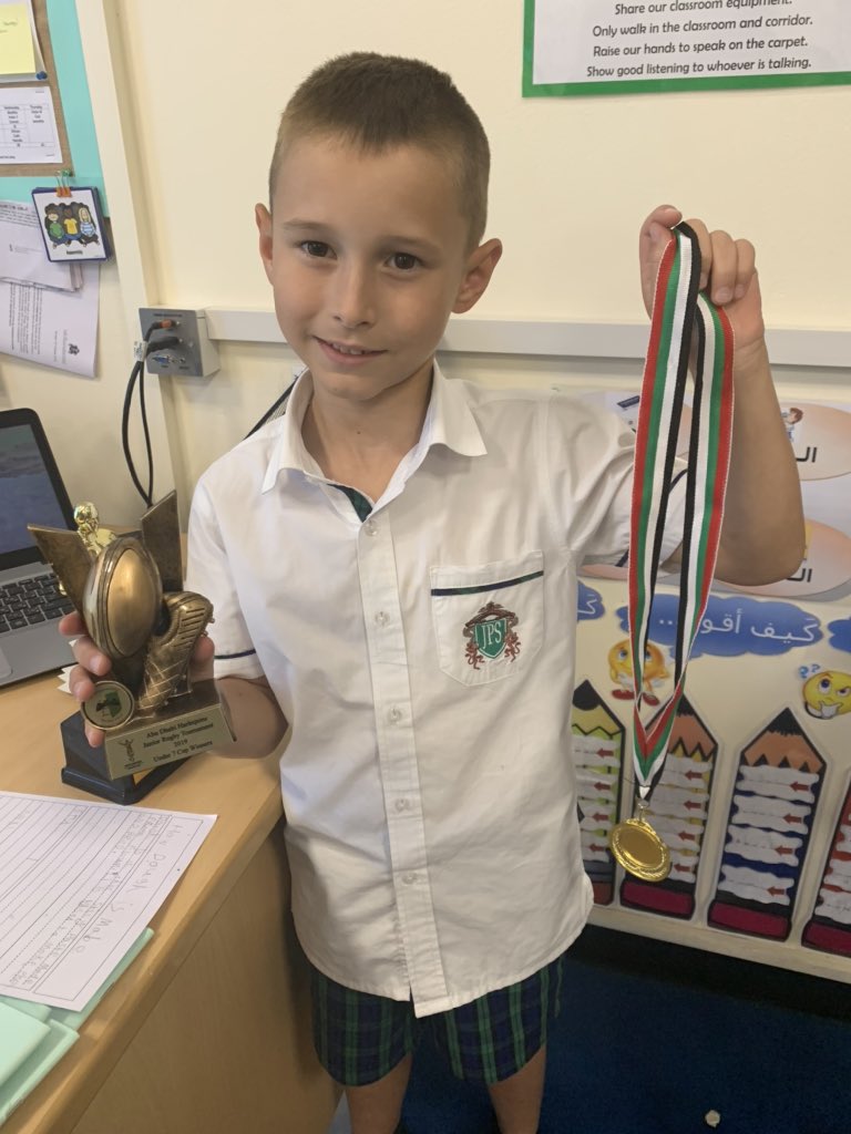 Wow look what we have here! An awesome weekend of Rugby for Jack! 🏆🏅🏉 #JPSYear2 <a href="/JPS_Sport/">JPS Sport</a>