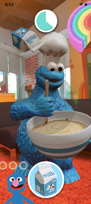 two_bulls's tweet photo. Our best mate @MeCookieMonster is in the house thanks to the @weyoapp #SesameStreetYourself app - launching Wednesday 6 November! 

An incredible collaboration working with @weyoapp &amp; @sesamestreet crew! #twomoos #twobulls #weyo #sesamestreet #innovation #AR #technews https://t.co/4WILjWKJH3
