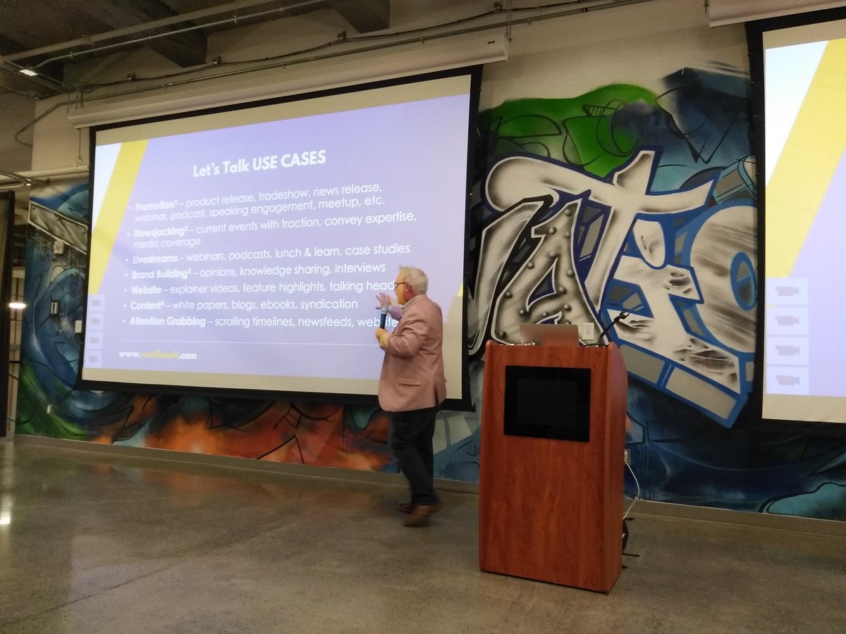 hawahat0's tweet photo. @ohpinion8ted @VanillaSoft Thanks very much Darryl for sharing your wisdom on re-imagining video as an effective product-marketing tool at ProductCamp Ottawa yesterday. Your talk was animated, fun and full of valuable tips!!! A tough act to follow!!! #pcampott #vanillasoft #ottawapma #investottawa https://t.co/Milx7CR6Ho