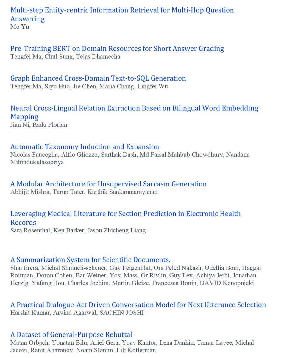 Avi Sil (@aviaviavi__) on Twitter photo <a href="/IBMResearch/">IBM Research</a> has about 21 accepted (2 workshop) papers at #emnlp2019 ! Come and talk to us to know more about the papers or if you're looking for summer internships or job opportunities. I'm looking to find someone interested to work on Question Answering! <a href="/IBMResearch/">IBM Research</a> has about 21 accepted (2 workshop) papers at #emnlp2019 ! Come and talk to us to know more about the papers or if you're looking for summer internships or job opportunities. I'm looking to find someone interested to work on Question Answering!