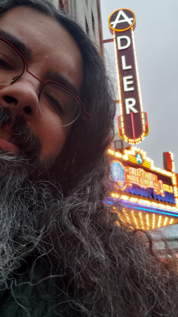 Ready for my 2nd #MST3KLive of the weekend in Davenport, IA.