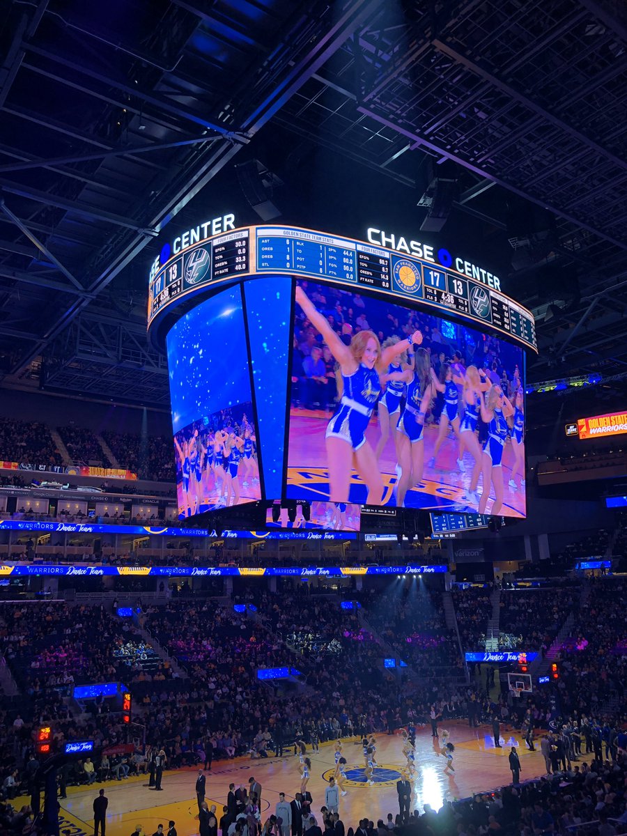 caseysturman's tweet photo. @warriorsworld Food is garbage!! Screen is money. That’s about it https://t.co/Ar3aOnFLB1