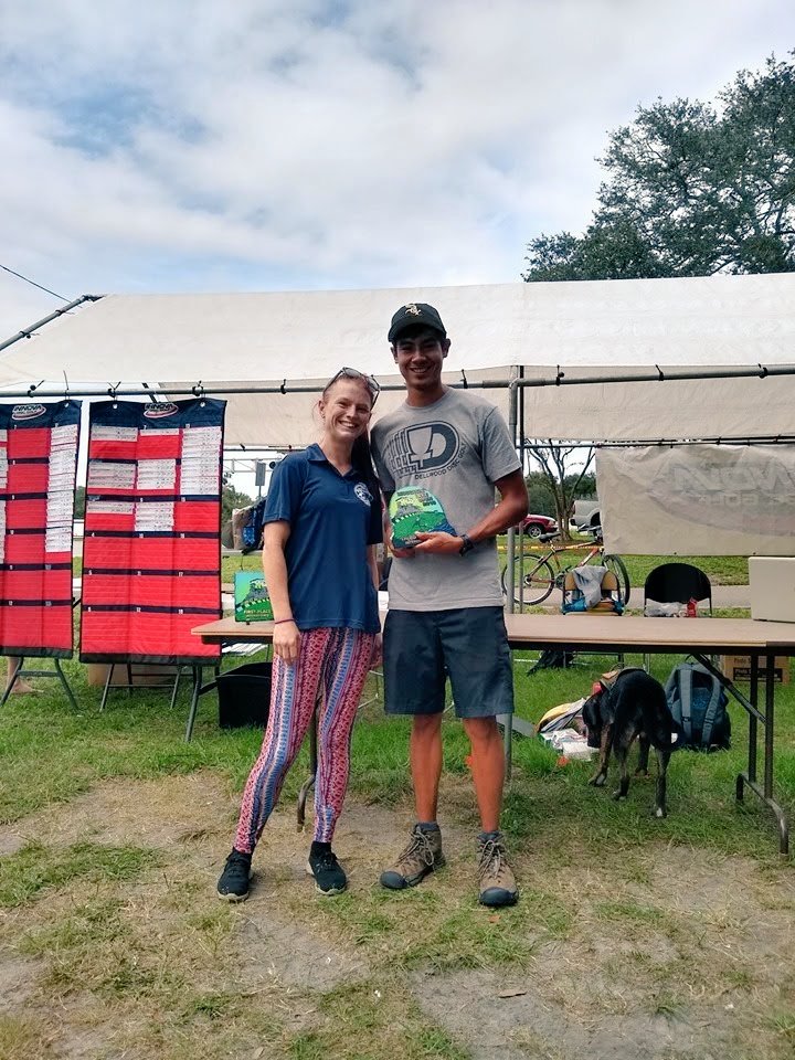 DH_DiscGolf's tweet photo. First tournament in the sunshine state was a good one #fldiscgolf 🤙 https://t.co/4YB1n2T7oN