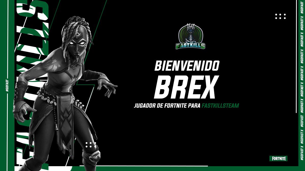 FasTKillsTeam's tweet photo. #Presentacion| #Fortnite  

¡Le damos la Bienvenida a nuestro nuevo jugador de Fortnite @Brex092! 😎

¡Bienvenido a la familia! 💚

¡Pondrá en alto el nombre de FasT en los próximos torneos de Fortnite en NaW! 

Redes sociales:

🌐 | @Brex092 
🔴 | https://t.co/I22KtG8i0f https://t.co/kGCpZLzF8d