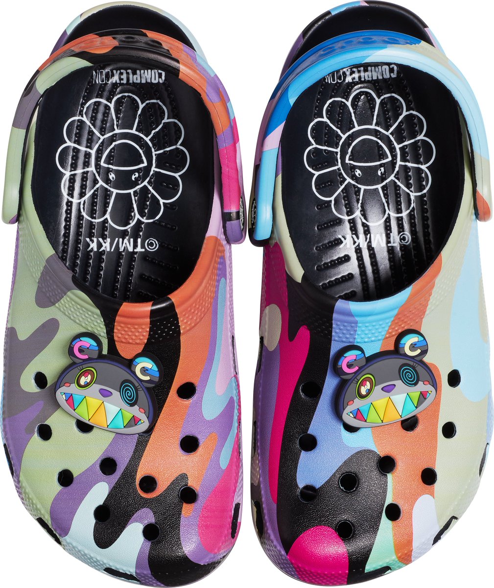 Takashi Murakami X Crocs collab 