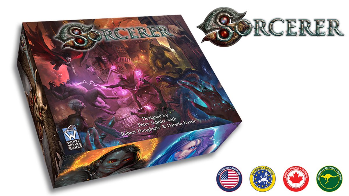 Beautiful images in #boardgames 96/100
#Sorceror by ? Artist:?
 Designer: ?  #cardart #beautiful #design #bgg #boardgames #tabletop