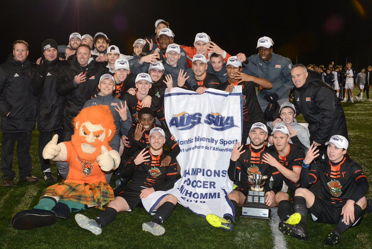 Congratulations to <a href="/gocapersgo/">CBU CAPERS</a>, your 2019 AUS men's soccer champions! ⚽🏆