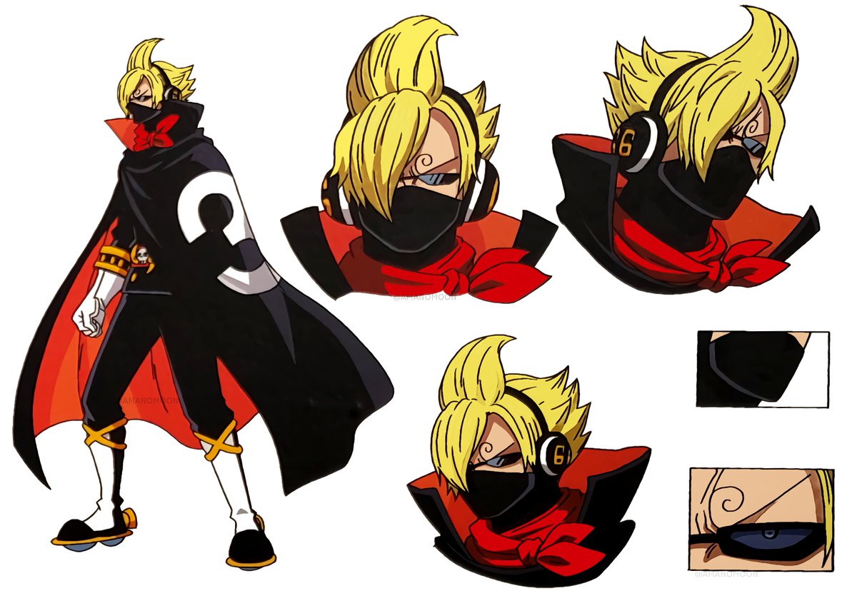 Pandaman ルフィ 東京ワンピースタワー One Piece Anime Character Design O Soba Mask Vinsmoke Sanji Raid Suit ジェルマ 66 ダブルシックス Tokyo Tower Clear By Me ワンピース ヴィンスモーク サンジ 黒ひげ ペンギン ワノ国 武士