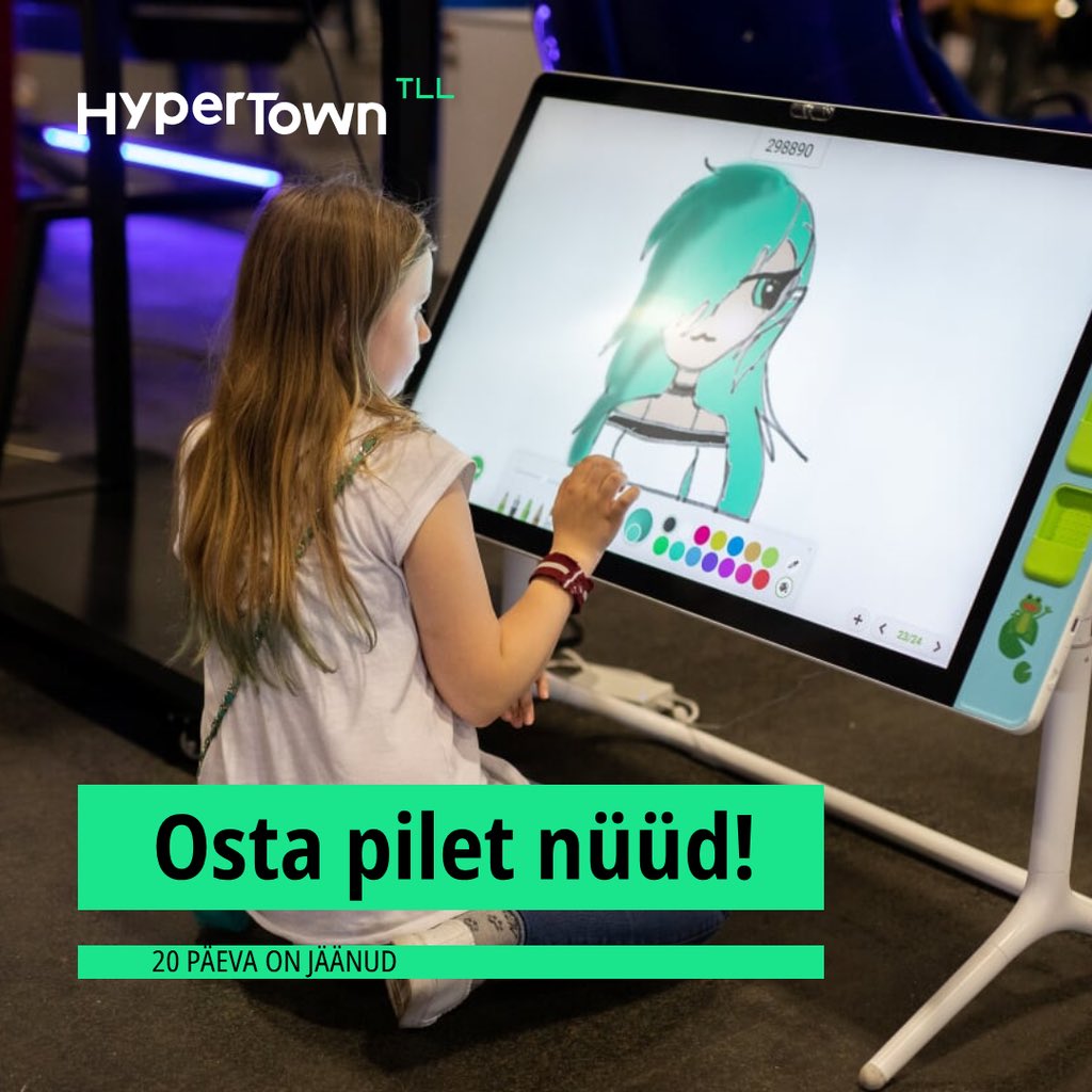 (ENG below)

Ära jää lõbust ilma! 🤩

Haara oma pilet kohe aadressilt hypertown.pro/ee

--

Don't miss the fun! 🤩

Get your tickets now at hypertown.pro
