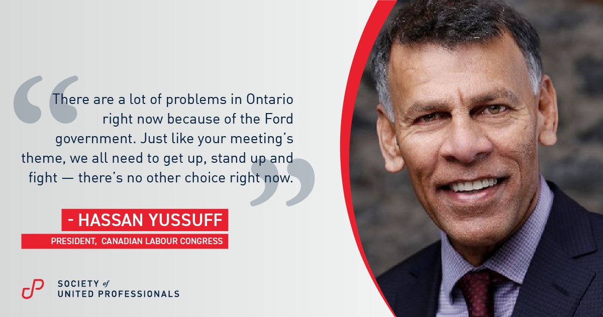 TheSocietySays's tweet photo. Hassan Yussuf from @CanadianLabour joined us as we kicked off #SUP19 this morning. #canlab https://t.co/c9h6hz3w23