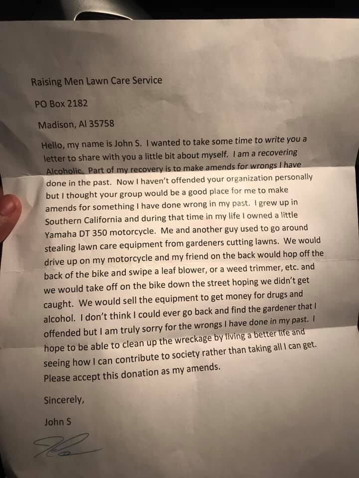 Still in my prayers till this day John. Where ever you are in this world ,I hope we are able to meet one day.