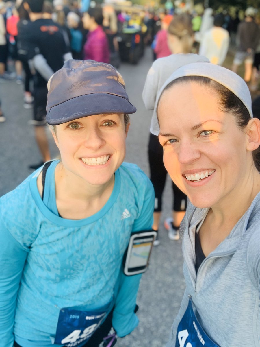 renkate's tweet photo. We did it! Not the fastest 10 miles we’ve ever run together, but that’s ok. The slower you run, the more time there is to catch up 😂 #r4tw #RunfortheWater https://t.co/QUHUpfg7Gq