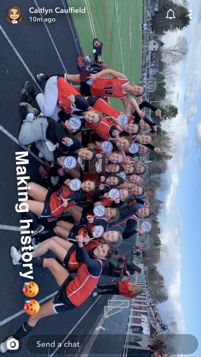 CHAMPS!!! Making history today with a 2-1 win in double OT against a strong Shen team. Sophia with both goals!!! 🔥❤️ now onto the state tournament... #SECTIONCHAMPS #sooogood