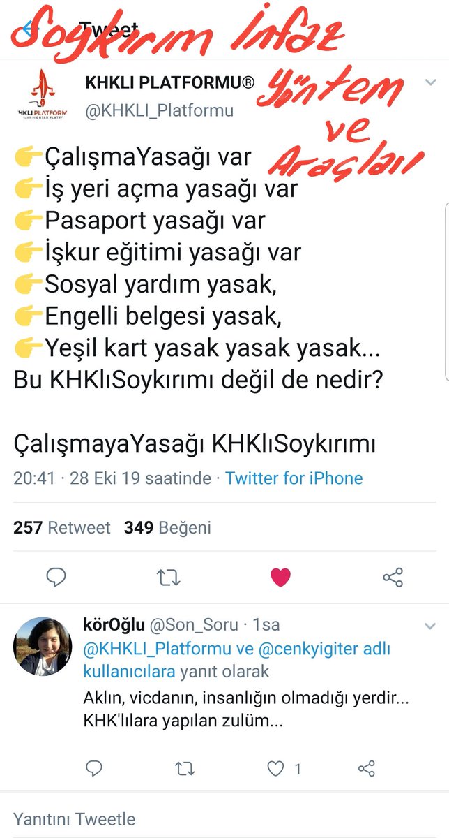 HDemirtasTR's tweet image. Her gün yeni #SOYKIRIM kanıtları geliyor.

Kod-36'nın resmi belgesi.

Vatandaşı kodlayıp kamu hizmeti alma hakkını gasp eden 
#SOYKIRIM suçlusu kamu görevlilerinin bazılarının kimliği belli oldu.

Siz de #KHK'ların işten atma değil #SOYKIRIM belgesi olduğunu bir daha gördünüz.
