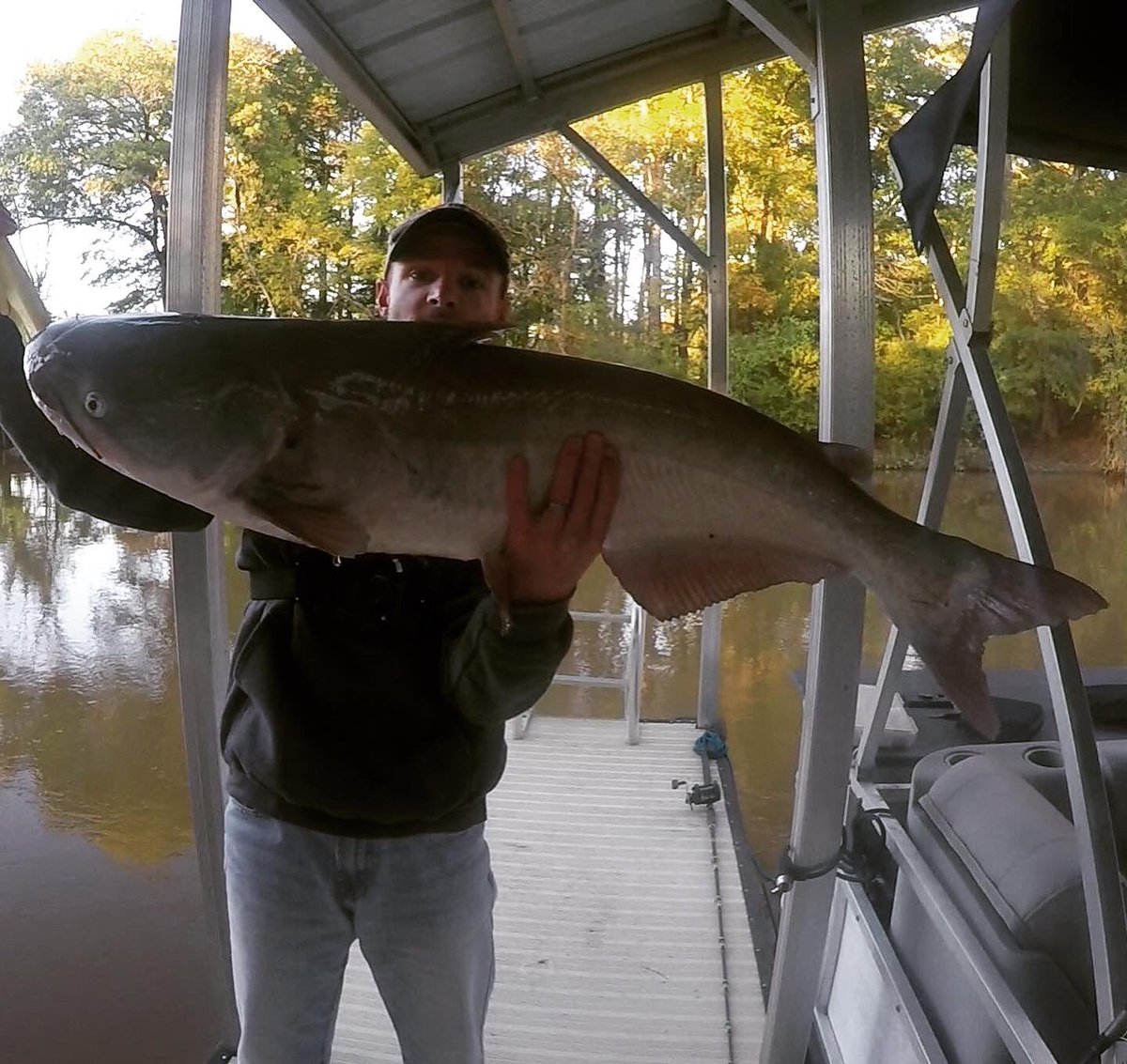 The creek is producing some monstas! #fishingislife #creekfishing