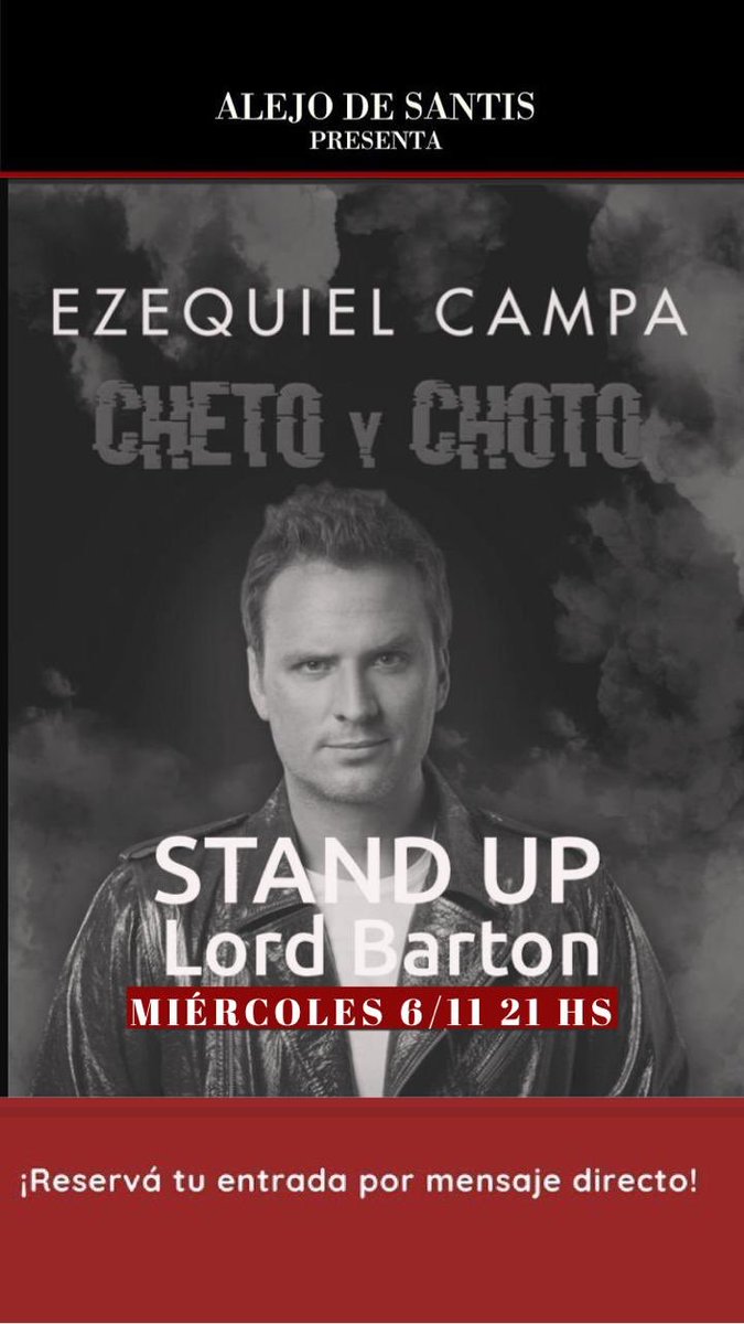 ichiolocco's tweet photo. #standup en @LordBartonBar con @AlejoDeSantis presentando a #EzequielCampa https://t.co/5J8UWw4cPC