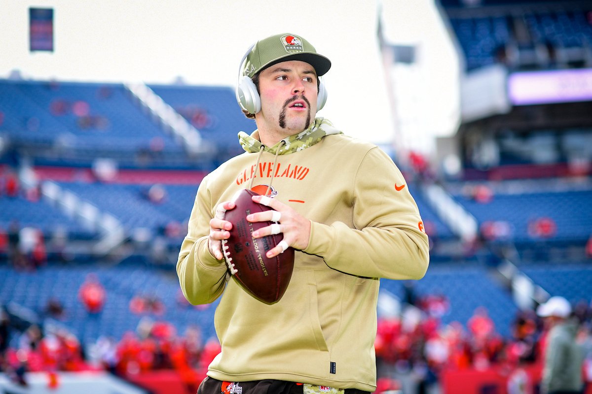 Browns's tweet photo. 🧔🏻
#CLEvsDEN https://t.co/JhhmHI8PaE