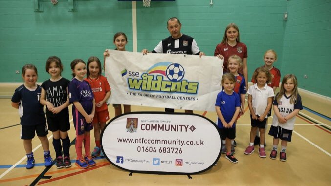 Are you new to football?! Would you like to come &amp; start your journey with us?? Why don’t you come &amp; join one of our WILDCATS sessions?! 
Aged 5-11 we run sessions at Duston Sports Centre and Wellingborough Wrenn School. £3 p/session. For more info email Kim.Birtwistle@ntfc.co.uk