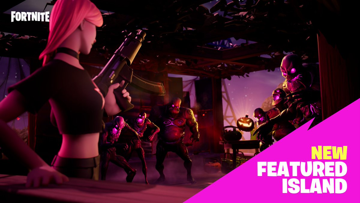 Fortnite Creative على تويتر It S The Ultimate Trick Or Treat Challenge Be The First Team To Collect All The Treats And Take Home The Win In The Latest Pvp Map From Prudiz Code