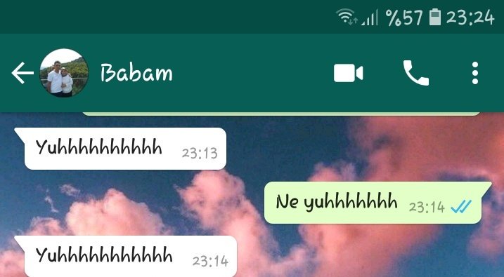 Babamdan bir şey istemişimdir;