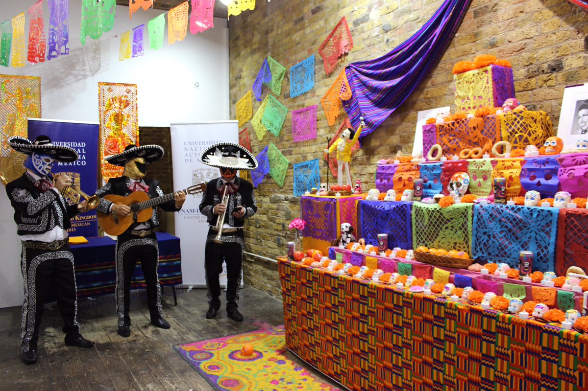 Embamexru's tweet photo. Thanks to everyone that came to our  #DayoftheDead Festival in @CamdenMarket. We had an amazing weekend! 

Also thanks to all our partners this year @AMEXCID  @CamdenMarket @mestizo @UNAM_UK @GobOax @Aeromexico @Mandinga_Arts1 @CafeChula @GabetoLondon for their support https://t.co/hTKZvqExAS