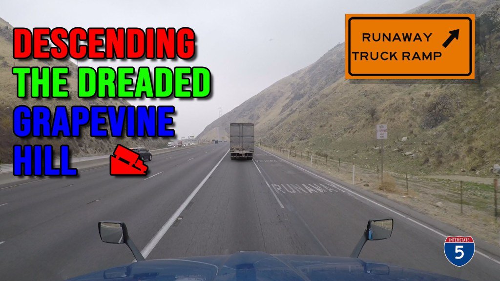 MyOTRadventure's tweet photo. Descending the Dreaded Grapevine Hill - We're going to descend the dreaded Grapevine Hill today! If done incorrectly, this hill can be deadly; so, let's do it the right way. #Trucking #TruckingLife #WhereTheHellAmI #WhereAmI https://t.co/cfqTg9QNhL https://t.co/HA8cU051D3