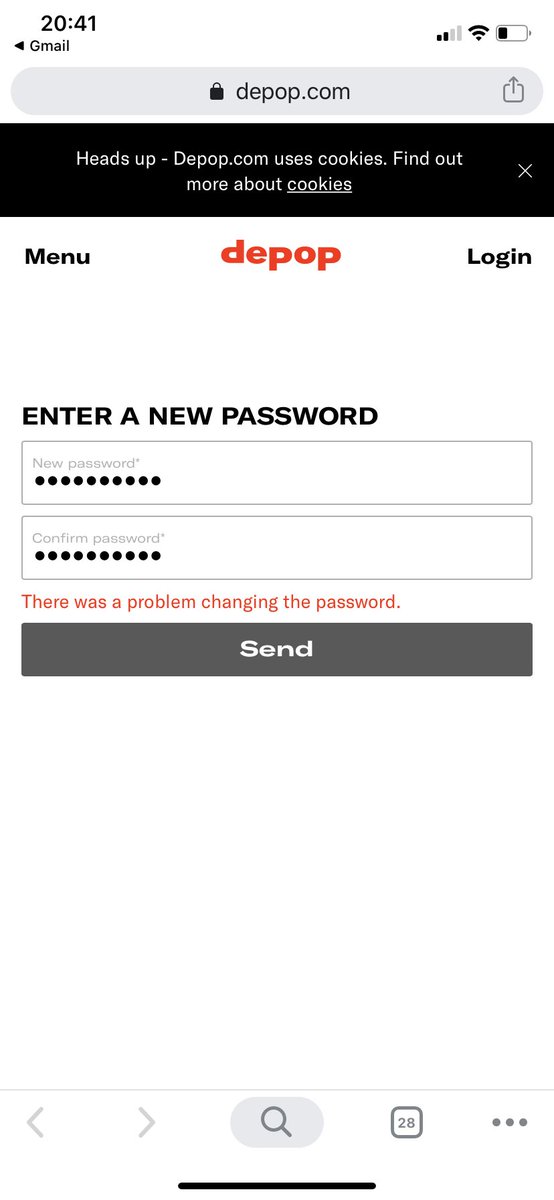 emilycutts11's tweet photo. @askdepop tried emailing but it logged me out now won’t let me changed my password? Help please x https://t.co/G4UGlzruzd