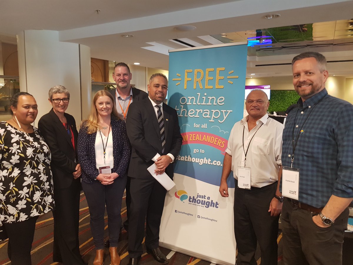 justathoughtnz's tweet photo. It was an honour to meet you @PeeniHenare at #AMHOIC last week. Thanks for taking the time to have a kōrero with us about Just a Thought! https://t.co/PoBF1rWI0L