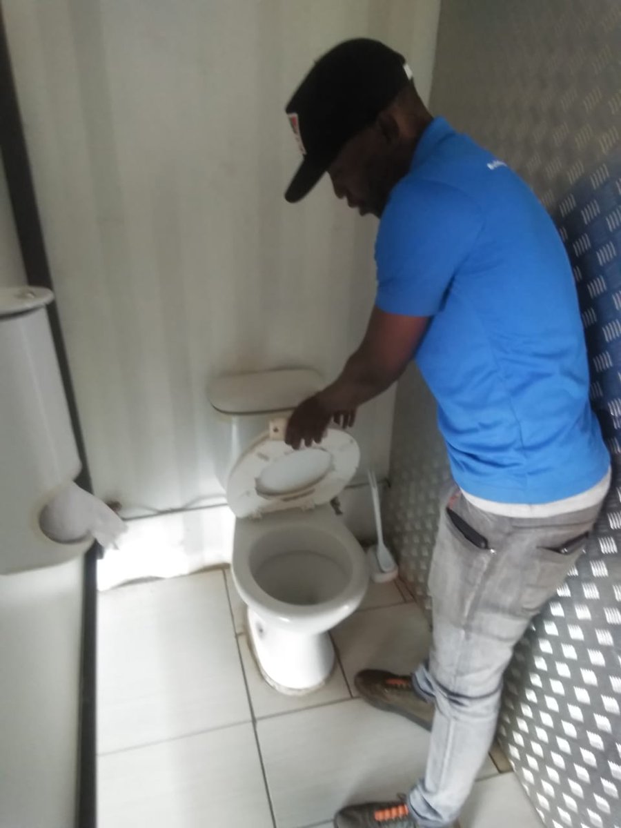RTFacilitation's tweet photo. Kofifi Tavern has revamped their toilets and built a new ramp to accommodate patrons using wheelchairs. The manager Muzi points out his favorite poster Aware Of Tomorrow.
#Aware.org #GLB #compliance #Awareness #responsibletrading https://t.co/5j8HVzyqFk