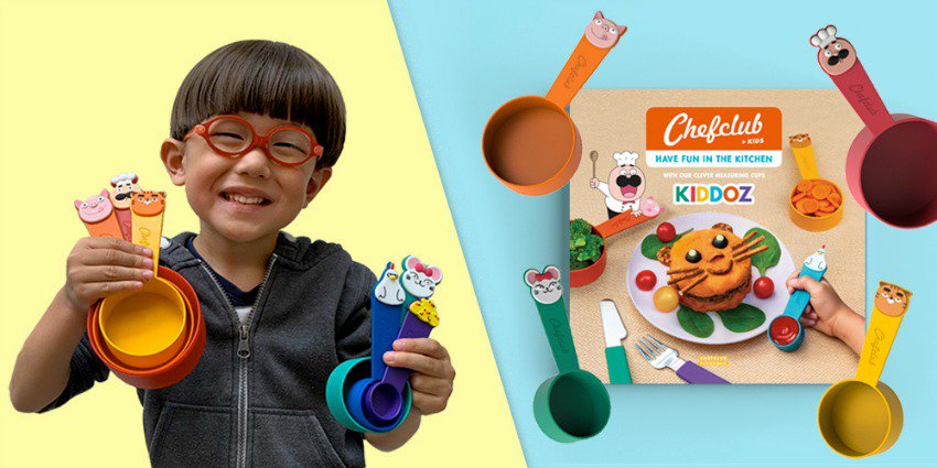 pamelamaynard's tweet photo. Kiddoz by @chefclubtv is a brand new cooking kit made specifically for kids to cook nutritious meals that are almost error-proof. Healthy, affordable, & fun way to bring the whole family together! Kiddoz is available via Kickstarter #CookWithKiddoz #AD https://t.co/5w5ntaVlT4 https://t.co/5u5eJqUXUE