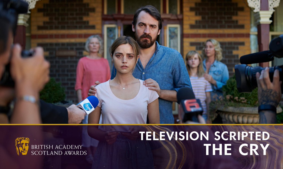 BAFTAScotland's tweet photo. .@SynchronicityF win the #BAFTAScot19 TELEVISION SCRIPTED award for their thrilling @BBCOne drama The Cry https://t.co/j2ICeI3Uly