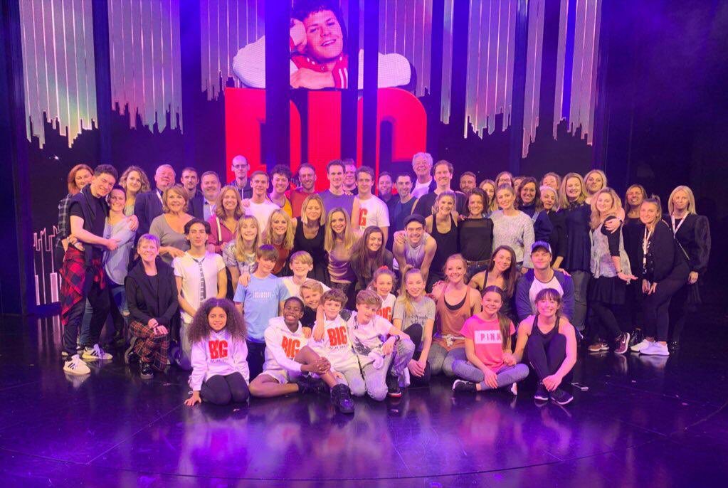 The best bunch ❤️❤️ <a href="/BigTheMusical/">Big The Musical</a> <a href="/DominionTheatre/">Dominion Theatre</a> .. and with ticket and audience donations, £80,000 raised for <a href="/MakeAWishUK/">Make-A-Wish UK</a> 👍🏻❤️ .. don’t think I’ve had a happier job in all of my 32 years.. wonderful, hard working, kind, generous people ❤️ #missingyoualready 💔