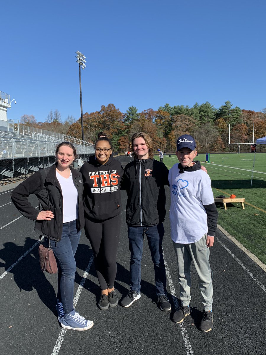 DecaTHS's tweet photo. THS DECA and Student Council would like to thank everyone who attended our 2nd annual Miles for MDA and in helping us raise nearly $6,000 in order to combat Muscular Dystrophy! We had a great showing and we couldn’t have done it without your support! #milesformda #taunton https://t.co/8zsfbm2kp6