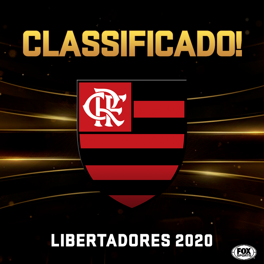CLASSIFICADO! Com a goleada sobre o Corinthians, o Flamengo se garante na #LibertadoresFOXSports de 2020! Solta o RT quem gostou da novidade!
