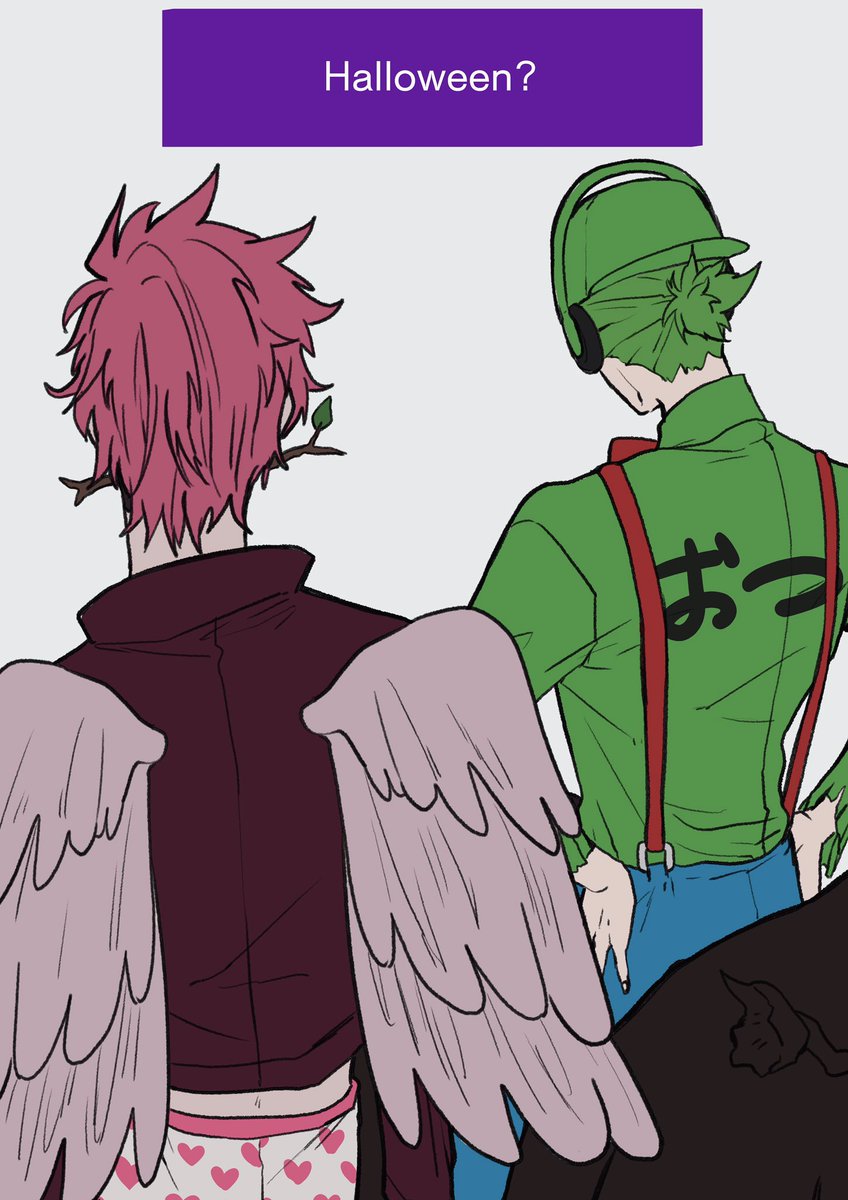 ハロウィンはこれからじゃね ヒラキナオリ メロさんだけギャンビ衣装失礼 𝗡𝗢𝗡𝗦𝗛𝗔𝗠のイラスト