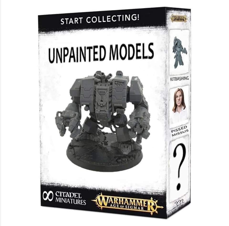 BatForgedGaming's tweet photo. 🤣🤣🤣
.
.
.
#warhammer40k #tabletopgaming #miniatures #wargaming #warmongers #unpaintedmodels https://t.co/BtBedS3JoB